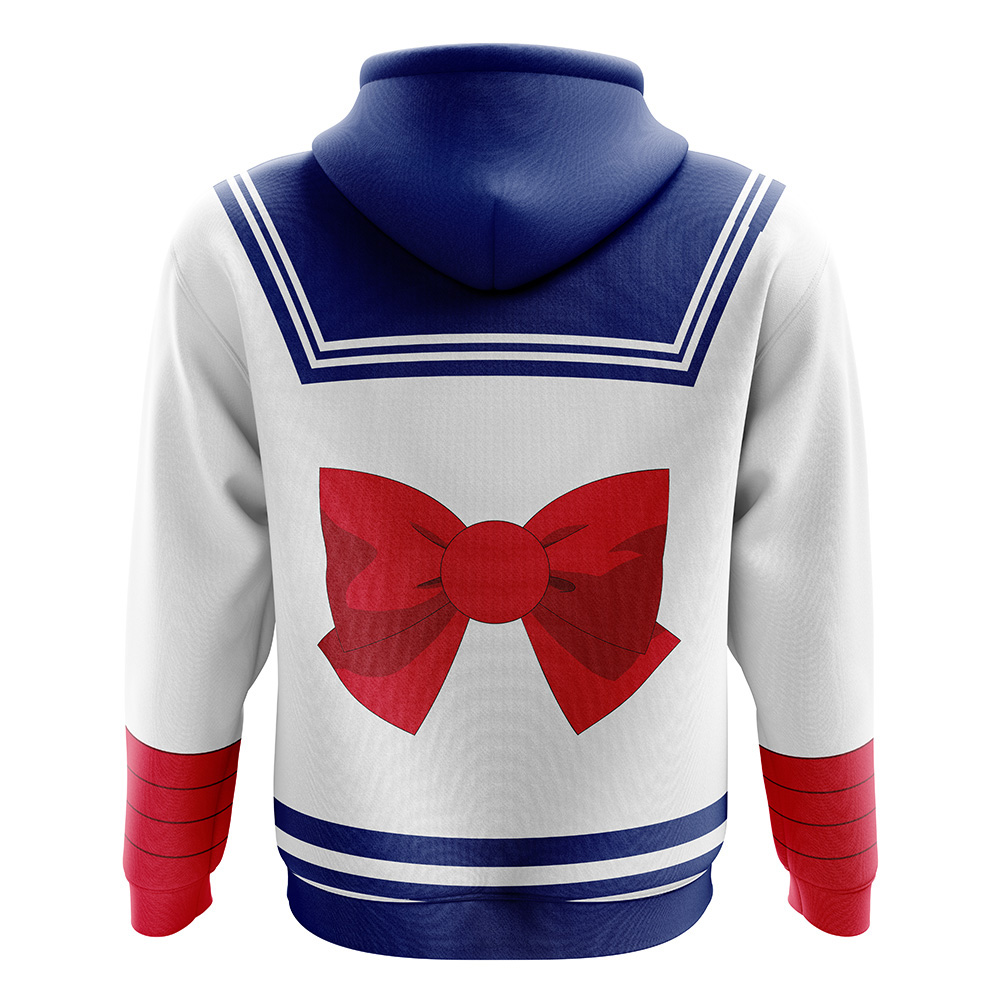 Usagi Tsukino Sailor Moon Zip Hoodie Jacket - Image 2