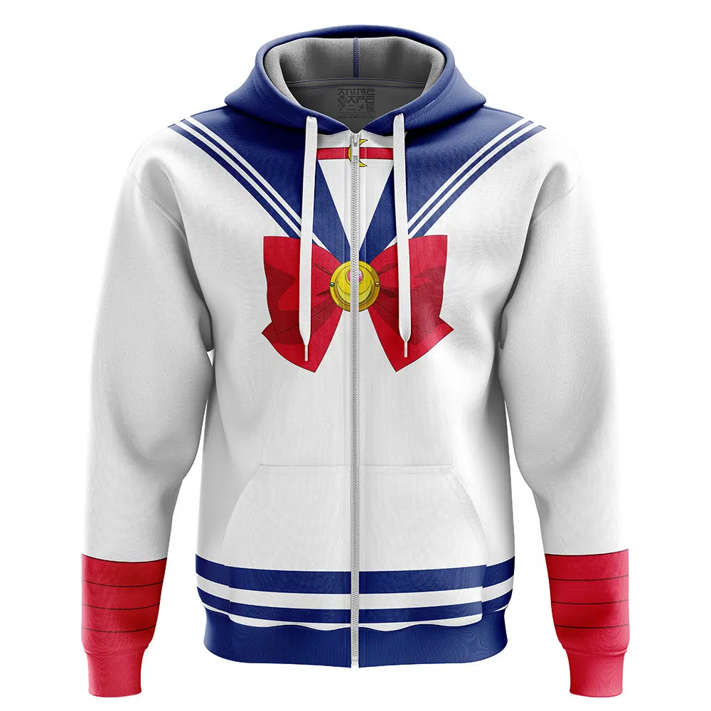 Usagi Tsukino Sailor Moon Zip Hoodie Jacket