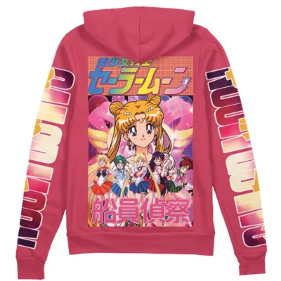 Sailor Scouts Sailor Moon Anime Zip Hoodie Jacket