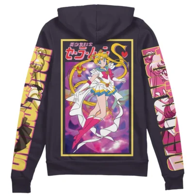 Usagi Tsukino Sailor Moon Anime Zip Hoodie Jacket