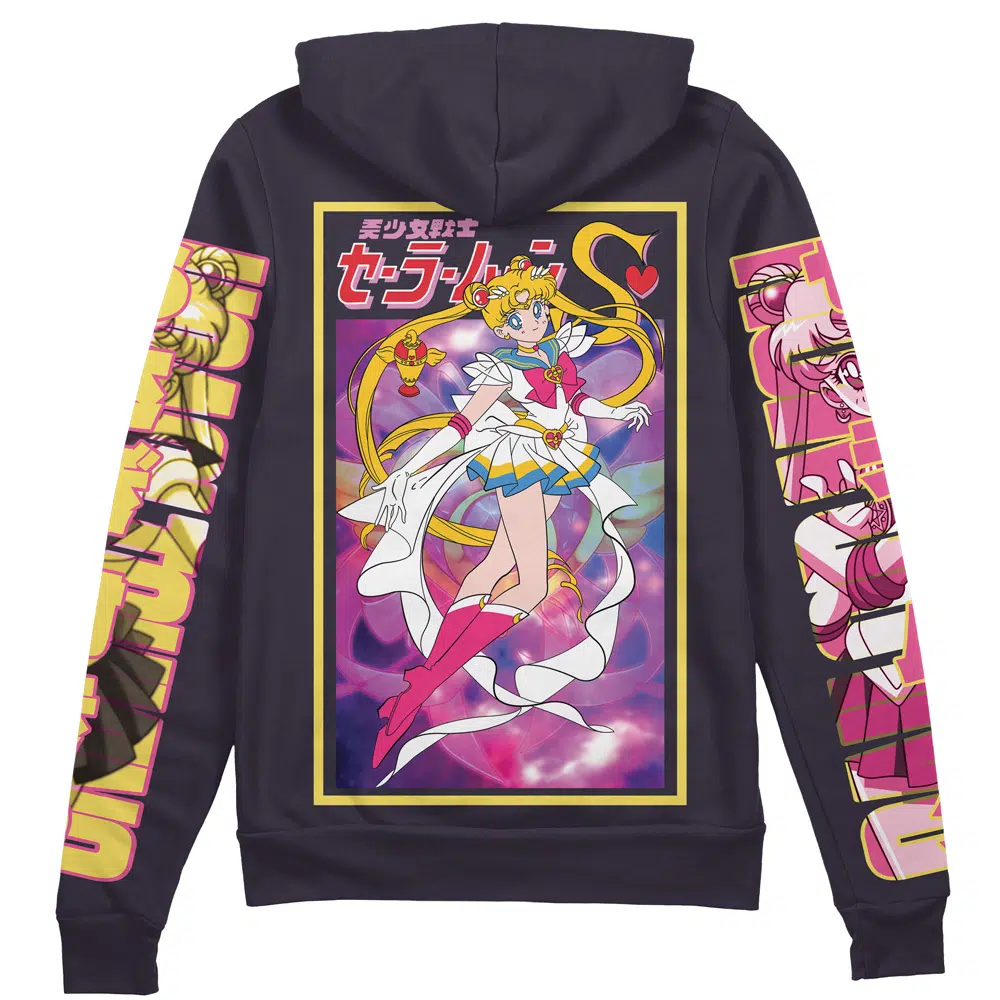 Usagi Tsukino Sailor Moon Anime Zip Hoodie Jacket